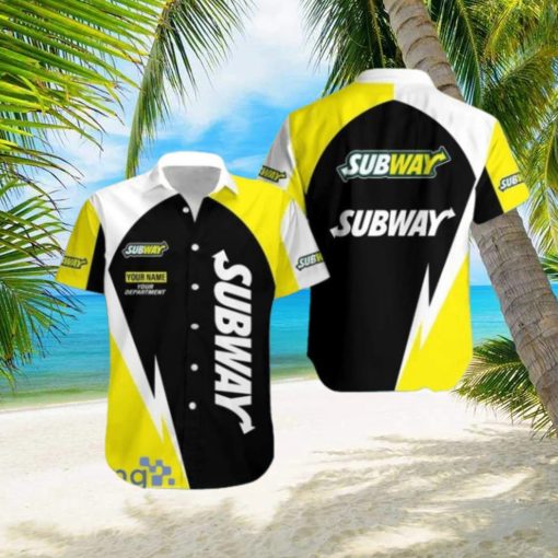 Personalized Subway Logo Show Professionalism Hawaiian Shirt For Men And Women