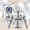 Personalized Name and Number NL Hockey SCRJ Lakers Home jersey Style printed Hoodie shirt