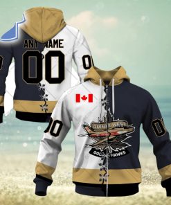 Personalized Trenton Golden Hawks Mix Jersey Style Hoodie T Shirt Zip Hoodie Sweatshirt Hoodie