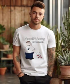 Peter Griffin Dallas Cowboys I smell winning tis the season peeing on Tampa Bay Buccaneers helmet shirt