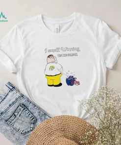 Peter Griffin Los Angeles Rams peeing on Buffalo Bills helmet I smell winning tis the season shirt