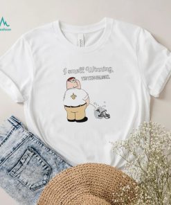 Peter Griffin New Orleans Saints peeing on Atlanta Falcons helmet I smell winning tis the season shirt