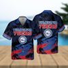 Michigan Wolverines Short Sleeve Button Up Tropical Hawaiian Shirt VER06