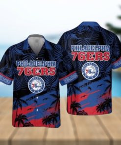 Philadelphia 76Ers Basketball Association Hawaiian Shirt