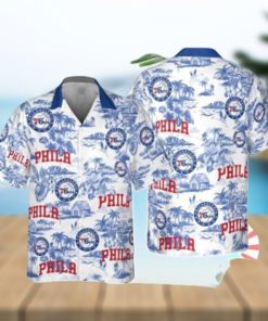 Philadelphia 76Ers National Basketball Association Hawaiian Shirt Gift For Fans