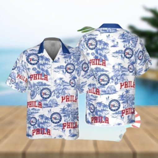 Philadelphia 76Ers National Basketball Association Hawaiian Shirt Gift For Fans