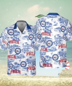 Philadelphia 76Ers National Basketball Association Hawaiian Shirt Gift For Fans