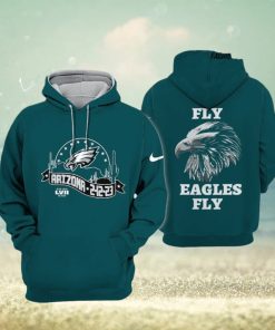 Philadelphia Eagles Fly 2023 All Over Printed Hoodie