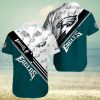 Philadelphia Eagles NFL Mens Floral Hawaiian Shirts