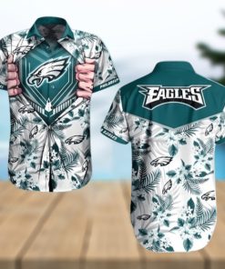 Philadelphia Eagles NFL Football Hawaiian Shirt