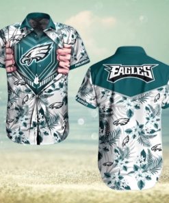 Philadelphia Eagles NFL Football Hawaiian Shirt