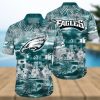 Philadelphia Eagles NFL Hibiscus Pattern 3D Hawaiian Shirt