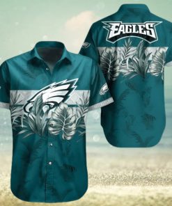 Philadelphia Eagles NFL Mens Floral Hawaiian Shirts