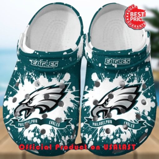 Philadelphia Eagles NFL New For This Season Trending Crocs Clogs Shoes