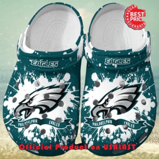 Philadelphia Eagles NFL New For This Season Trending Crocs Clogs Shoes