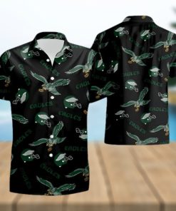 Philadelphia Eagles Retro Logo Hawaiian Shirt Summer Shirt