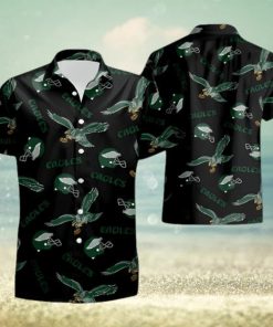 Philadelphia Eagles Retro Logo Hawaiian Shirt Summer Shirt