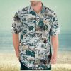 Philadelphia Eagles Hawaiian Shirt Coconut Tree Pattern Summer Vacation Gift