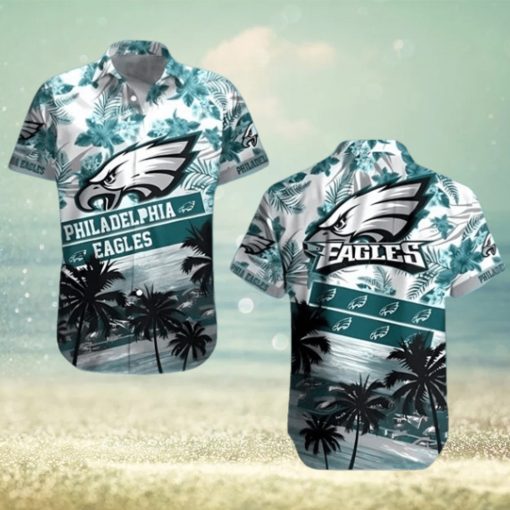 Philadelphia Eagles Tropical Hawaiian Shirt For Men And Women