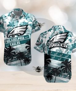 Philadelphia Eagles Tropical Hawaiian Shirt For Men And Women