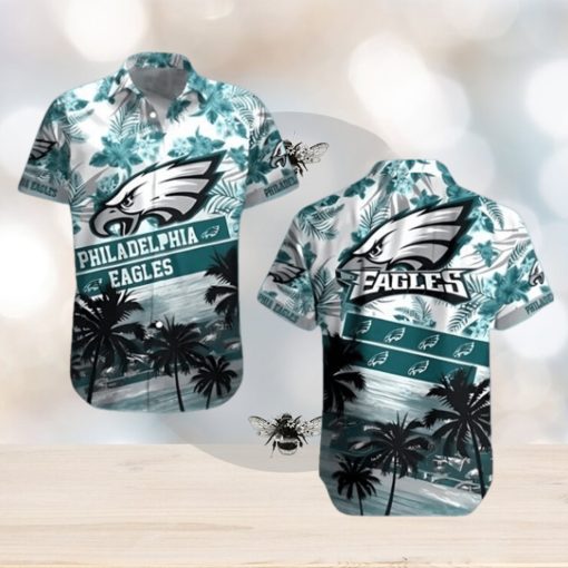 Philadelphia Eagles Tropical Hawaiian Shirt For Men And Women