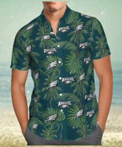 Philadelphia Eagles Tropical Palm Tree Hawaii Shirt