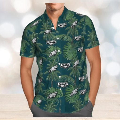 Philadelphia Eagles Tropical Palm Tree Hawaii Shirt