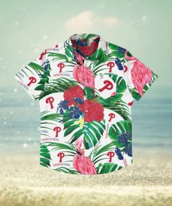 Philadelphia Phillies Flamingo Hawaiian Shirt