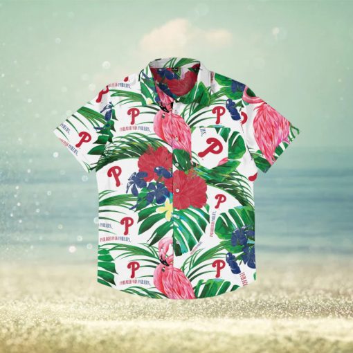 Philadelphia Phillies Flamingo Hawaiian Shirt