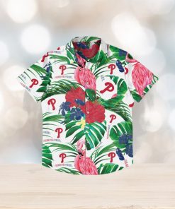 Philadelphia Phillies Flamingo Hawaiian Shirt