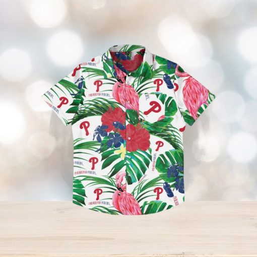 Philadelphia Phillies Flamingo Hawaiian Shirt