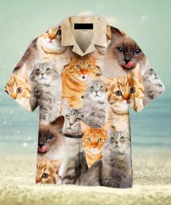 Picture Of Cats Hawaiian Shirt Aloha For Men And Women