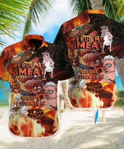 Pig I Rub My Meat Before I Stick It Hawaiian Shirt Aloha Casual Shirt For Men And Women