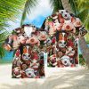 Pink Floyd Floral Hawaiian Shirts And Short Summer Beach Set