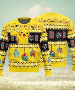 Pikachu I Choose You Pokemon Ugly Christmas Sweater