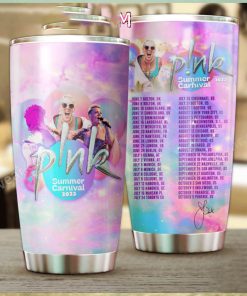 Pink Summer Carnival 2023 Tour Setlist Tumbler