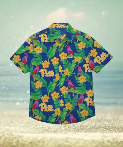 Pittsburgh Panthers Floral Hawaiian Shirt