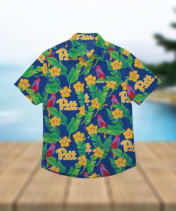 Pittsburgh Panthers Floral Hawaiian Shirt