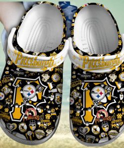 Pittsburgh Penguins NHL Sport Crocs Crocband Clogs Shoes Comfortable For Men Women and Kids – Footwearelite Exclusive