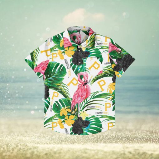 Pittsburgh Pirates Flamingo Hawaiian Shirt