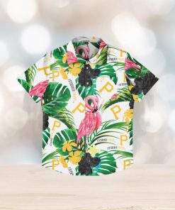 Pittsburgh Pirates Flamingo Hawaiian Shirt