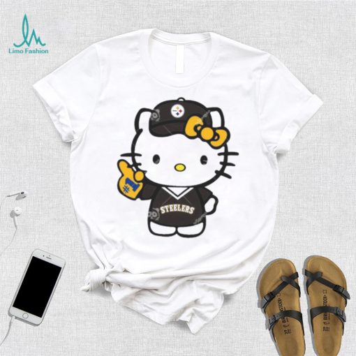 Pittsburgh Steelers Baseball Number 1 Hello Kitty shirt