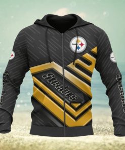 Pittsburgh Steelers Football Fans Love Dark Type Hoodies Print Full