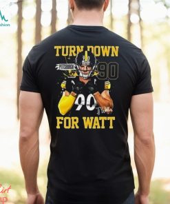 Pittsburgh Steelers TJ Watt 90 Player Football T Shirt