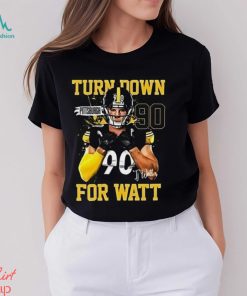 Pittsburgh Steelers TJ Watt 90 Player Football T Shirt