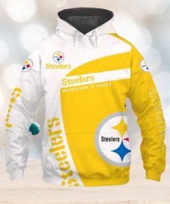 Pittsburgh Steelers Whaterver It Takes Light Type Hoodies Print Full