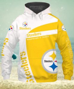 Pittsburgh Steelers Whaterver It Takes Light Type Hoodies Print Full