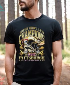 Pittsburgh Super Bowl Champions 2024 'Gold Rush Vintage' Kids T Shirt