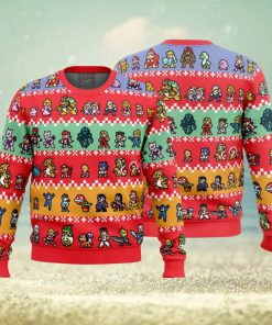 Pixel Smash Super Smash Bros Ugly Christmas Sweater