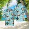 Taco Bell Black Tropical Hawaiian Shirts And Short Summer Beach Set